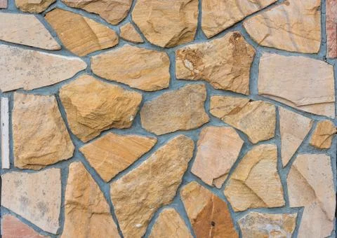 Stone wall texture Stock Photos
