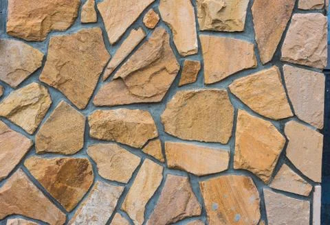 Stone wall texture Stock Photos