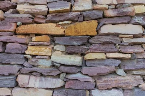 Stone wall texture. Stock Photos