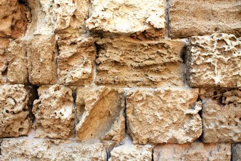 Stone wall texture. Stock Photos