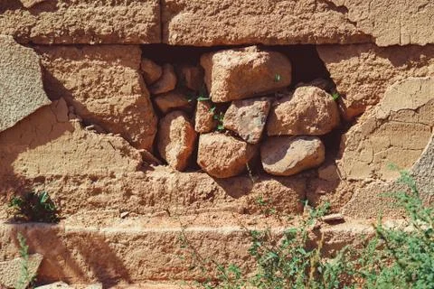 Stone wall texture Stock Photos