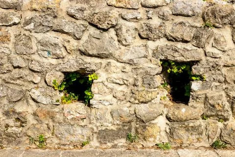 Stone wall texture Foto stock