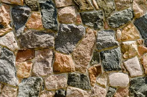 Stone wall texture Foto stock