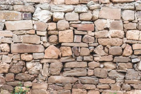 Stone wall texture Stock Photos