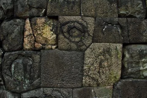 Stone wall texture Foto stock