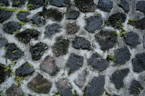 Stone wall texture Stock Photos