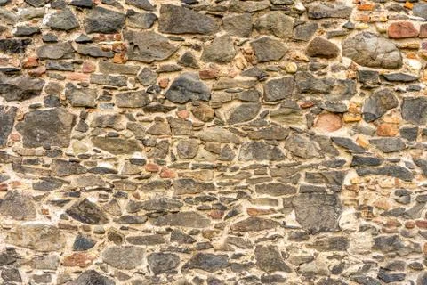 Stone wall texture wallpaper Stock Photos