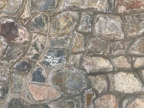 Stone wall tile texture Stock Photos