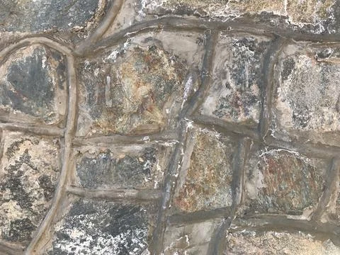 Stone wall tile texture Stock Photos
