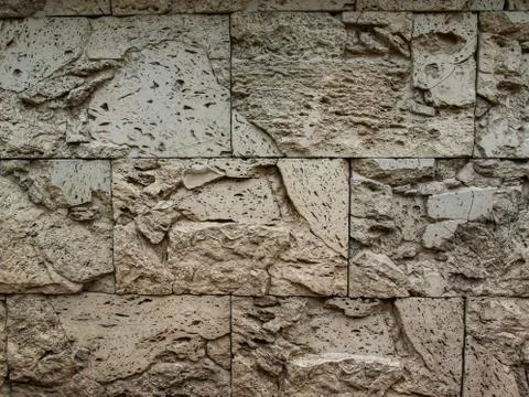 Stone wall without joints Stock Photos