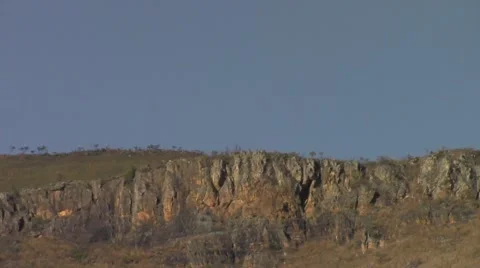 Stone wall worth Serra da Canastra 스톡 동영상 40442715