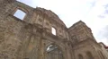 The stone walls and the gate of an old church in Panama 4k or 4k+ Resolution
