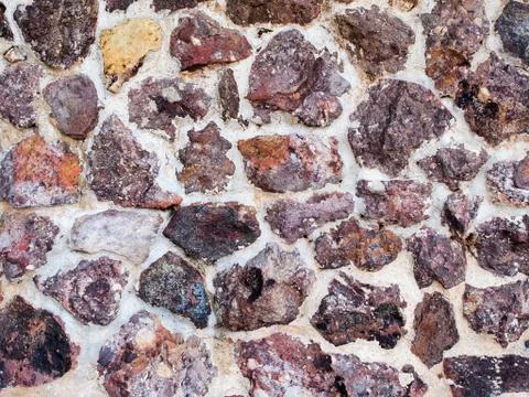 Stone walls. Stock Photos