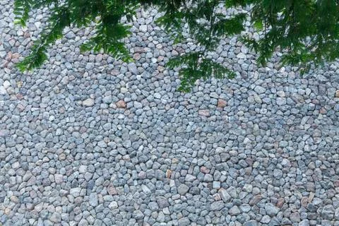 The stone walls. Stock Photos