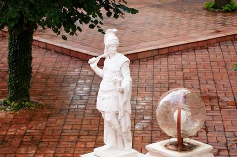 Stone warrior Stock Photos