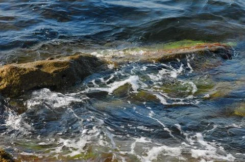 Stone in water Stock Photos