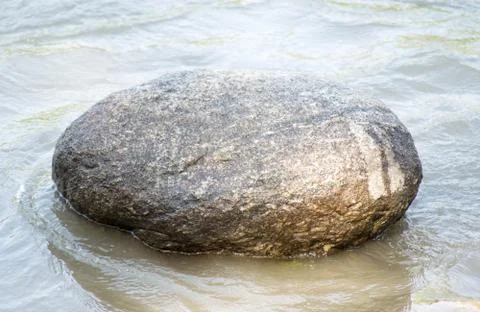 Stone in water Stock Photos