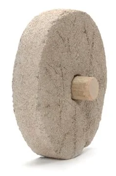 Stone wheel Foto stock