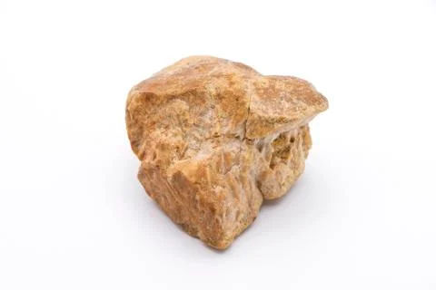 Stone on White Background Фото