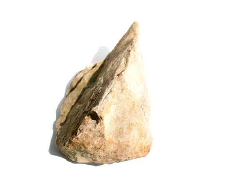 Stone on a white background Stock Photos