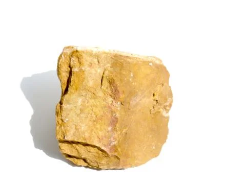 Stone on a white background Stock Photos