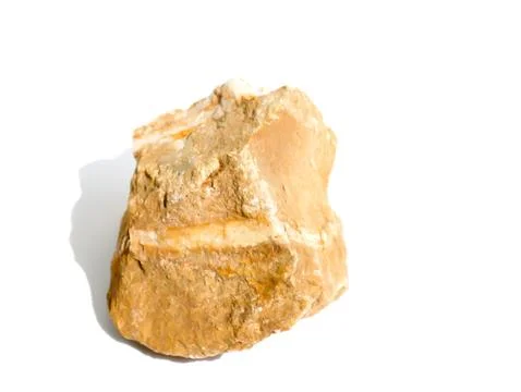 Stone on a white background Stock Photos