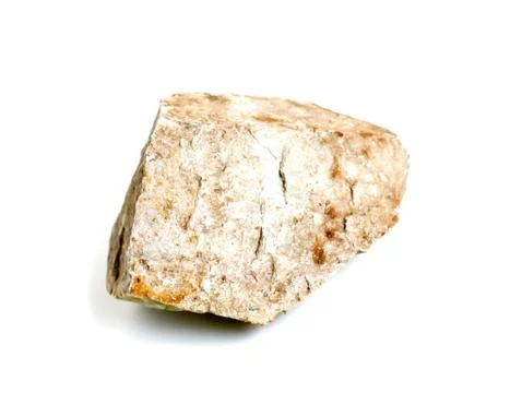 Stone on a white background Stock Photos