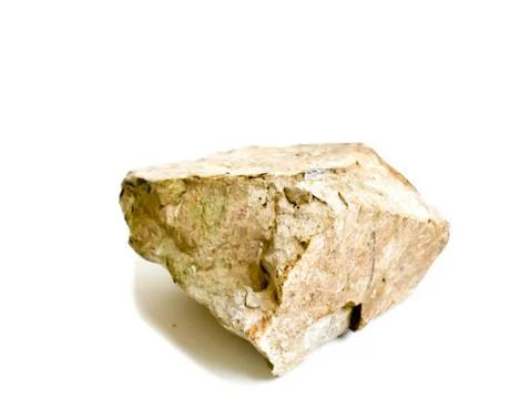 Stone on a white background Stock Photos