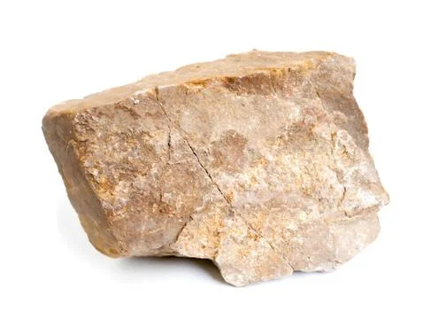 Stone on a white background Stock Photos