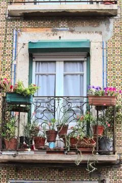 Stone window Stock Photos