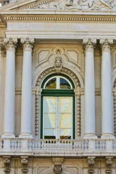 Stone window Stock Photos