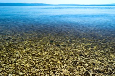 Stoned beach Stock-Fotos