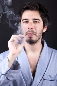 Stoned bum Stock Photos