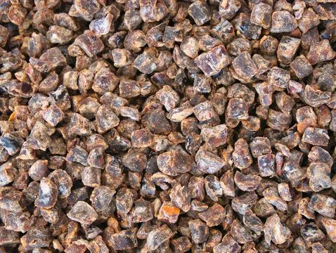 Stoned, chopped, dried dates lightly coated with rice flour to prevent stic.. 写真素材