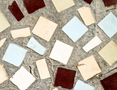 Stoned tile background Foto stock