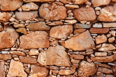 Stoned wall background Stockfoto's