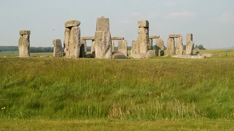 Stonehenge 3 Stock Footage