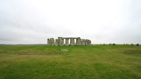 Stonehenge - 4K - Wide Stock Footage 77321453