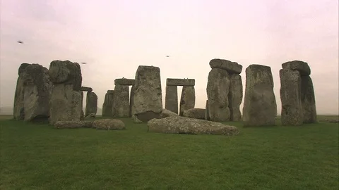 Stonehenge Stock Footage 128506584
