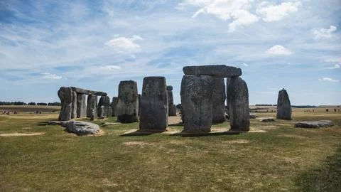 Stonehenge Front View Stock Photos