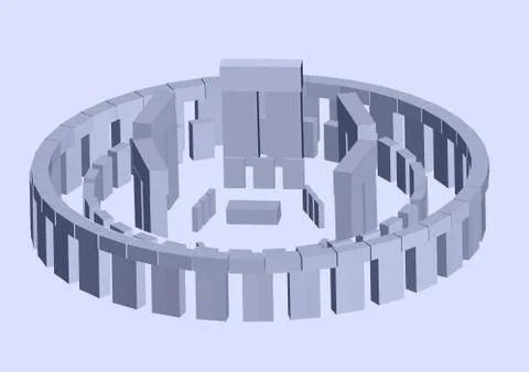 Stonehenge Stock Illustration