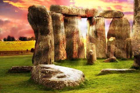 Stonehenge Foto stock