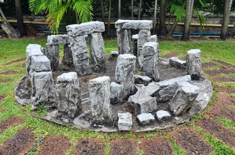 Stonehenge replica Stock Photos