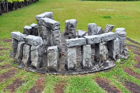 Stonehenge replica Stock Photos