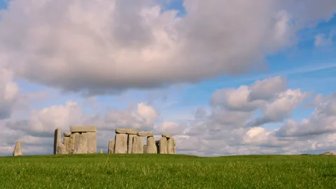 Stonehenge at sunset Stock Footage 249708941
