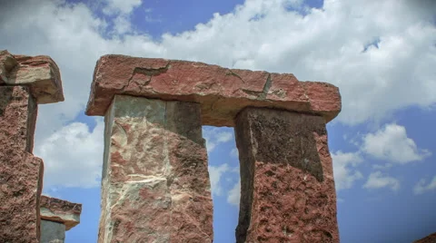 Stonehenge Time-lapse - Color Grade Stock Footage 40363752