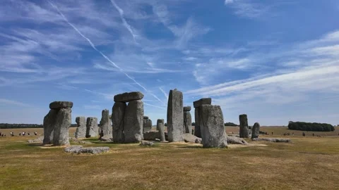 Stonehenge Timelapse View 库存影片 344703926