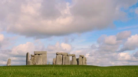 Stonehenge Timelapse_sunset Stock Footage 249710950