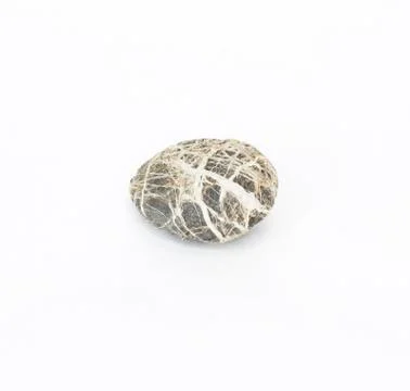 Stone,isolated on white with clipping path. Stock Photos