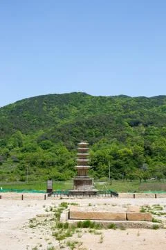 Stone pagoda Foto stock